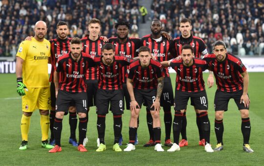 Sự thay đổi đội hình của AC Milan